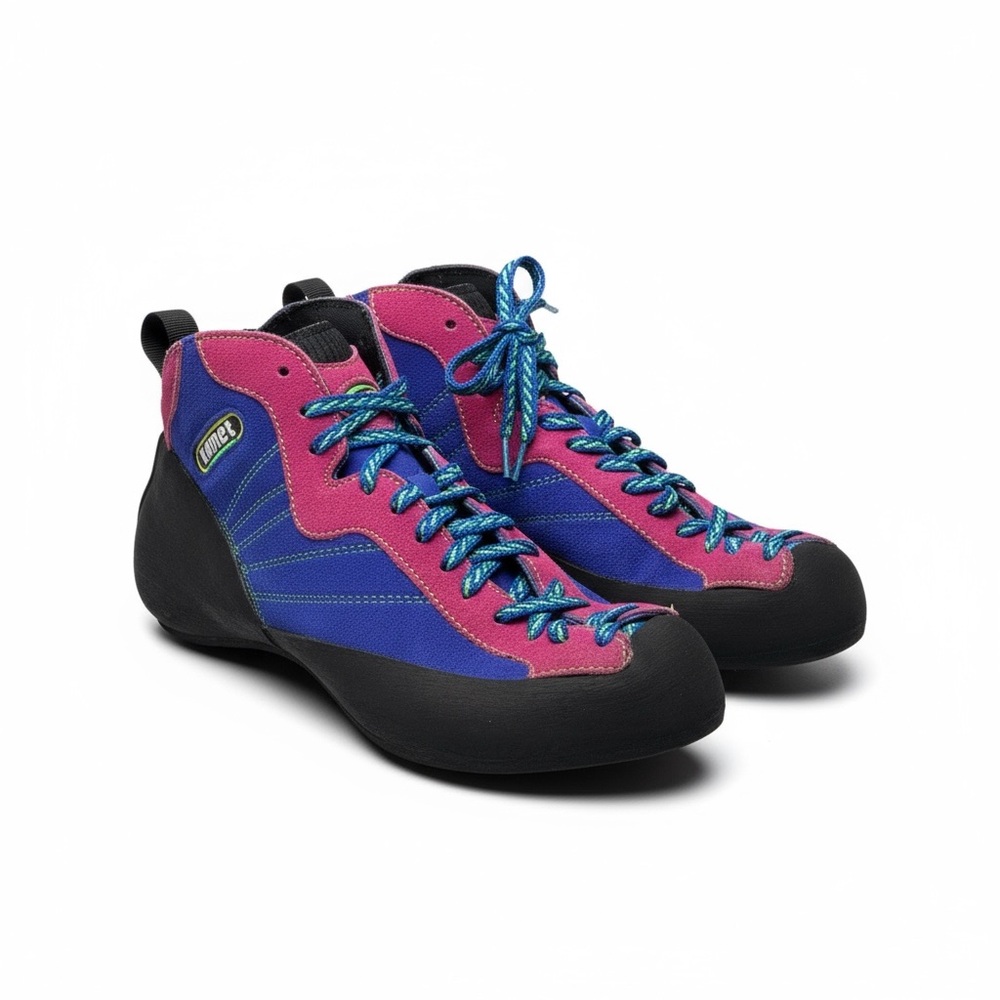 Vintage: Kamet 𖤹 Trek & Climb Rock Climbing Shoes 𖤹 Black Multi 𖤹 46 12 Men’s
